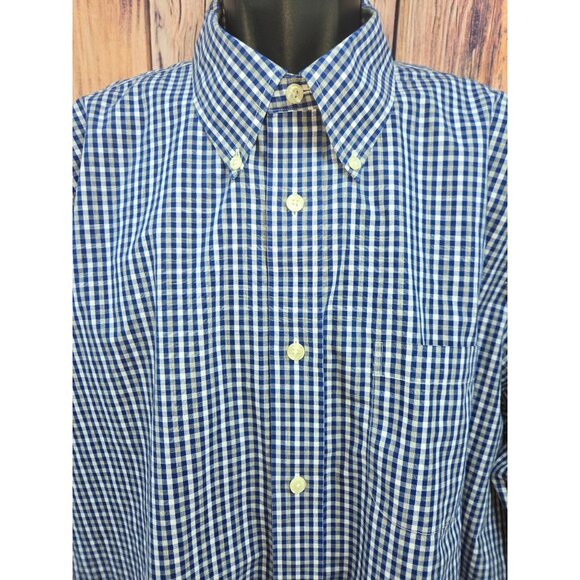 Brooks Brothers 1818 Regent XXL Non-Iron Gingham Dress Shirt - Picture 3 of 6